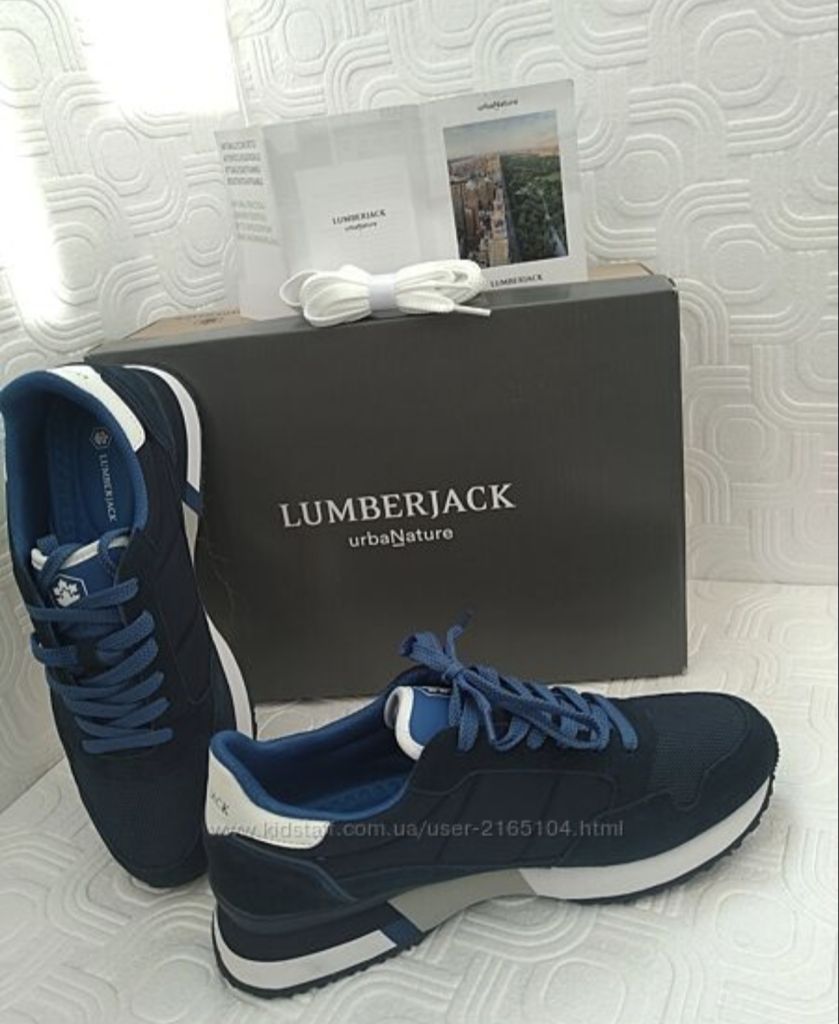 Кроссовки Lumberjack 42,43,45р синие - фото фото фото 4