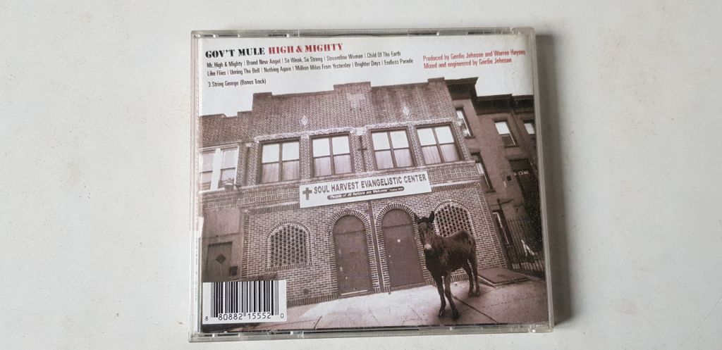 Gov't Mule High &amp; Mighty / Muleorleans 2CD - фото фото фото 1