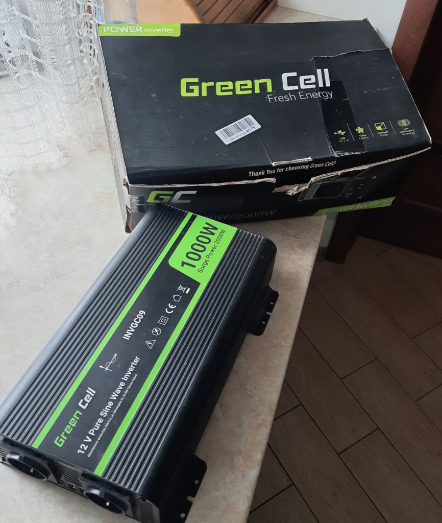 Інвертор Green Cell 1000w/2000w - фото фото фото 3