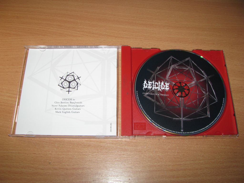 DEICIDE - Overtures Of Blasphemy  (2018 Century Media 1st press,Germany) - фото фото фото 1