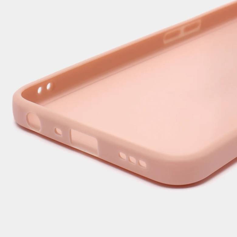 Чохол Fiji Soft для Oppo A57s силікон бампер світло-рожевий - фото фото фото 3