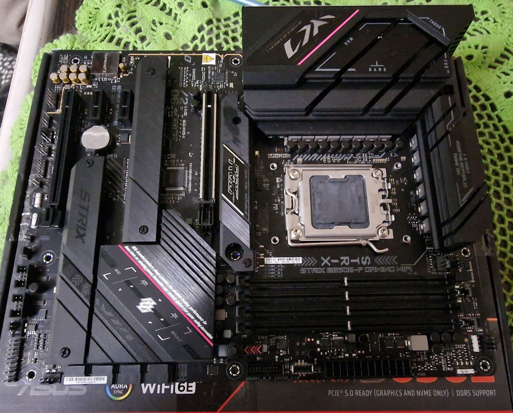 Мать AM5, ASUS ROG STRIX B650E-F GAMING WIFI . Amd B650 - фото фото фото 4