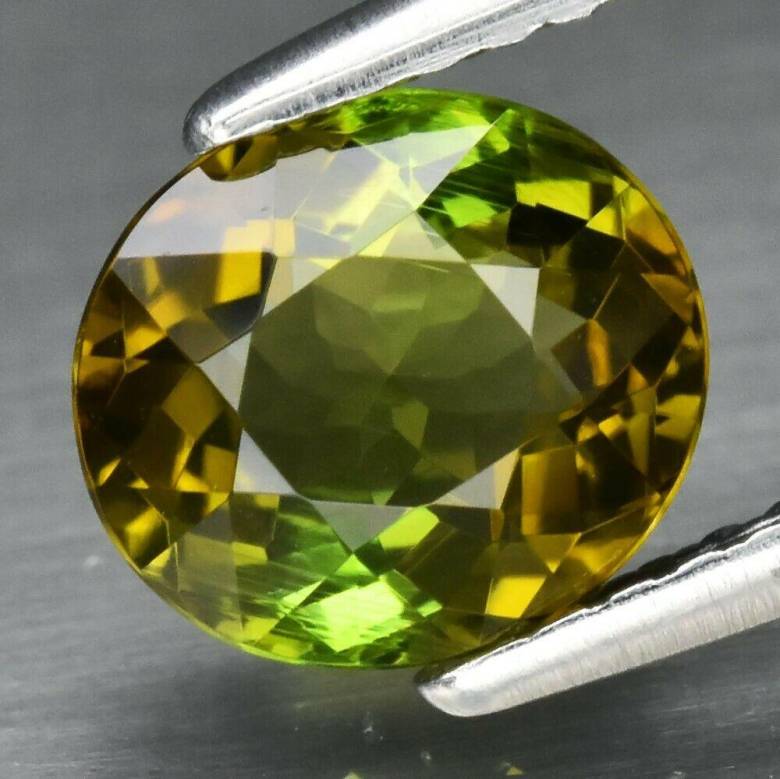 Натуральный турмалин 1.46 ct   7.4x6.6mm - фото фото фото 0