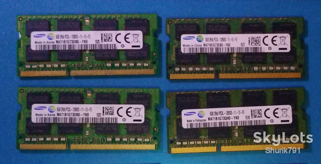 Память для ноутбука sodimm 8Gb DDR3L-1600 - фото фото фото 3