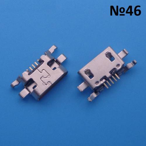 Micro usb разъем №46, Motorola Moto C Plus XT1723 XT1724 - фото фото фото 0