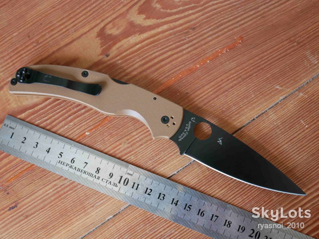 Spyder Native Chief C244, 8Cr14MoV, G10 Brown, Replica, Tactical, EDC, Back Lock - фото фото фото 3