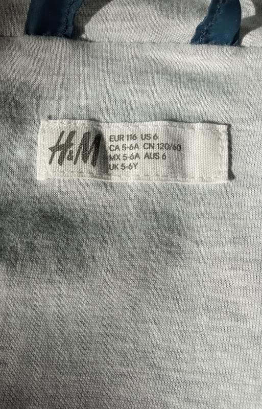 Синя куртка h&amp;m на хлопчика 5-6 років - фото фото фото 4