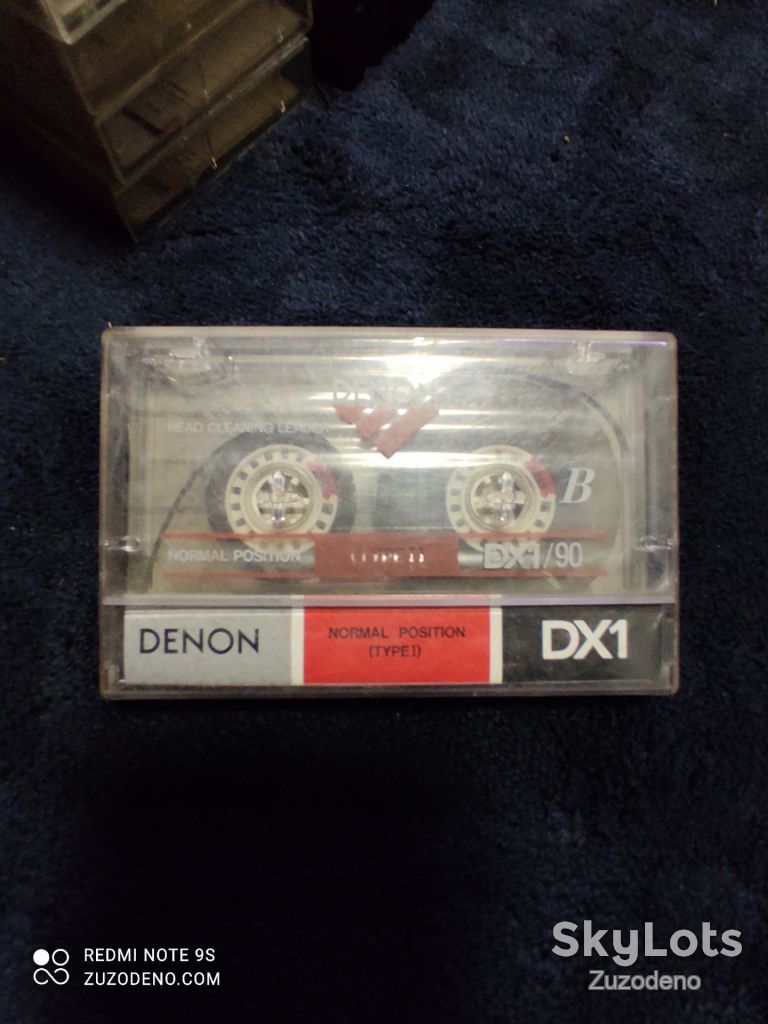 Б/У Аудио кассета DENON DX1/90 - фото фото фото 0