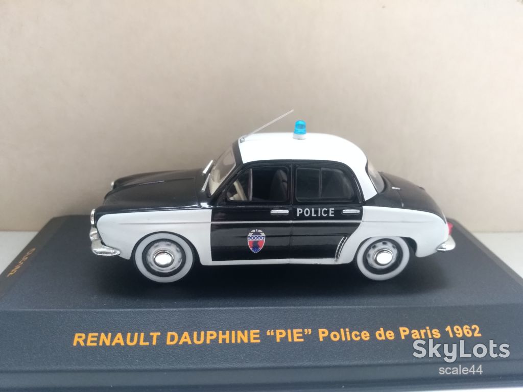 Renault Dauphine Police 1962.CLC162.IXO.1/43 - фото фото фото 1