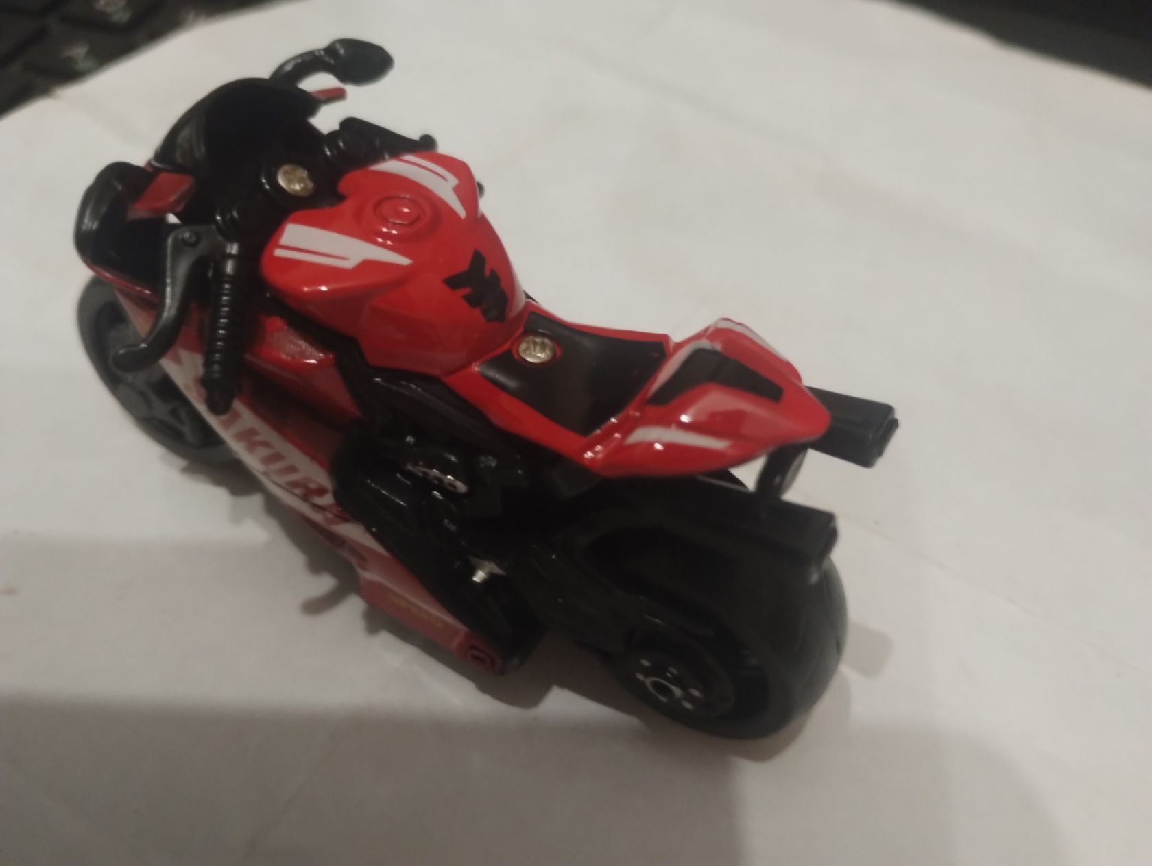 Іграшкова металева, колекційна модель  модель мотоцикла Sakura Speed V2  (инерционная),  розмір 1/36 - фото фото фото 11