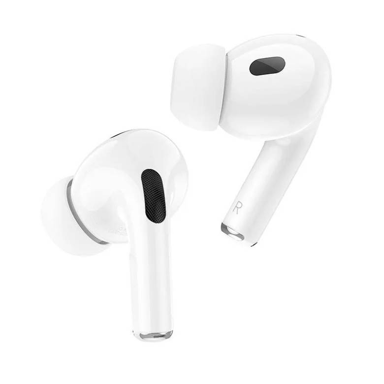 Навушники Bluetooth бездротові Hoco EW77 вакуумні з мікрофоном White - фото фото фото 5