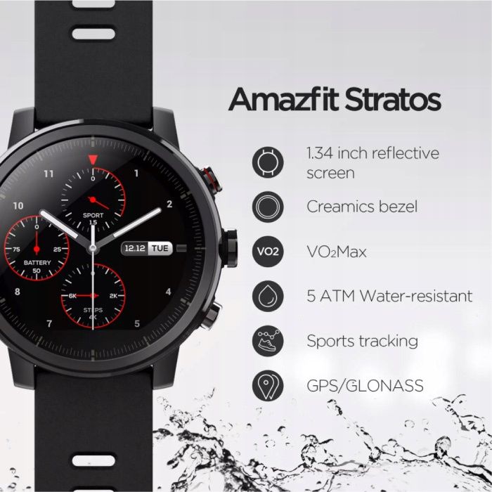 Смарт-годинник Amazfit Stratos   (9) - фото фото фото 0