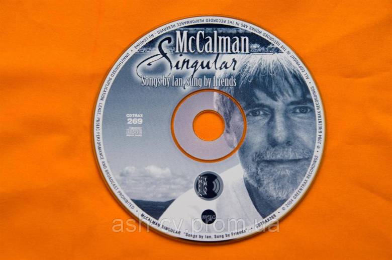 Музичний диск CD. McCALMAN - Singular - фото фото фото 2