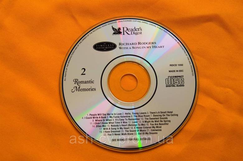 Музичний диск CD. RICHARD RODGERS (3cd) - фото фото фото 1