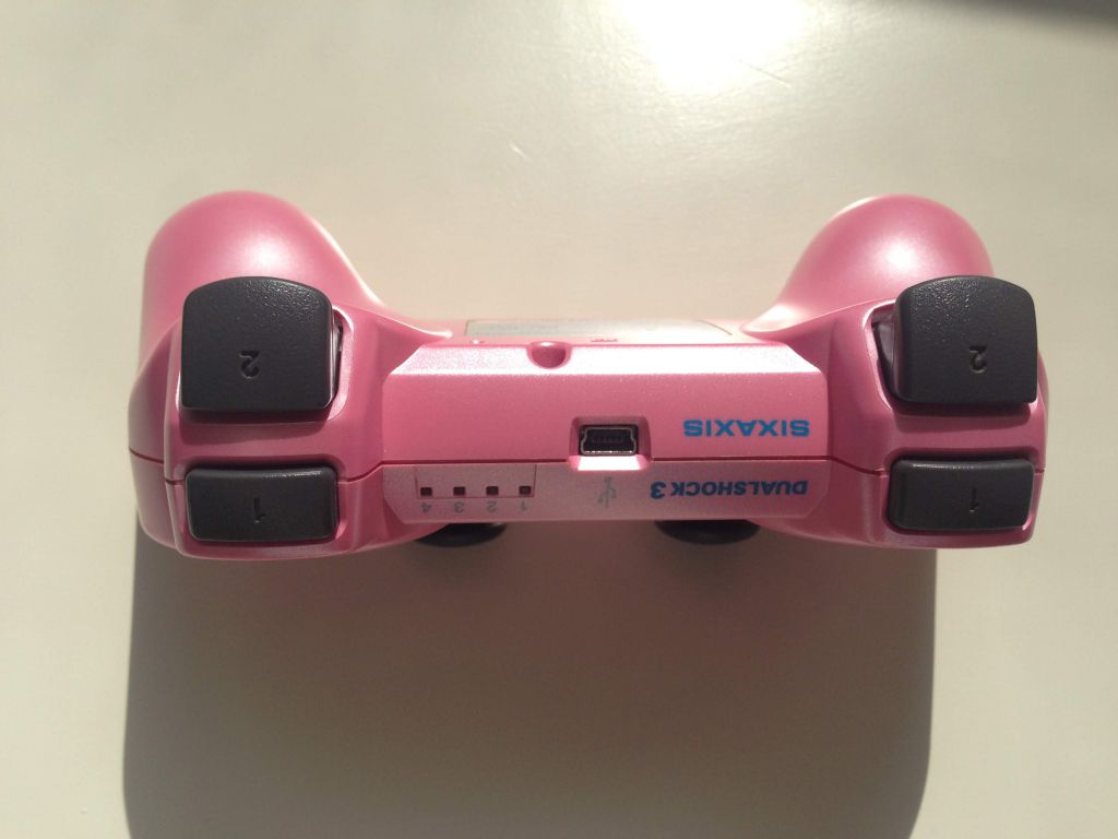 Sony PlayStation 3 DualShock Pink-Original - фото фото фото 1