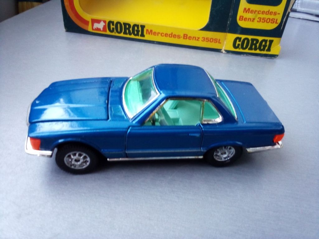 1/43 Corgi Toys MERCEDES-BENZ 350 SL - фото фото фото 3