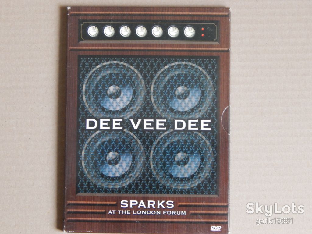 Sparks ‎– Dee Vee Dee (DVD, Unofficial Release, Digipak) - фото фото фото 0
