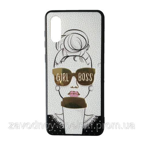 Samsung A02 A022 Чехол рисунок Girl Boss - фото фото фото 0