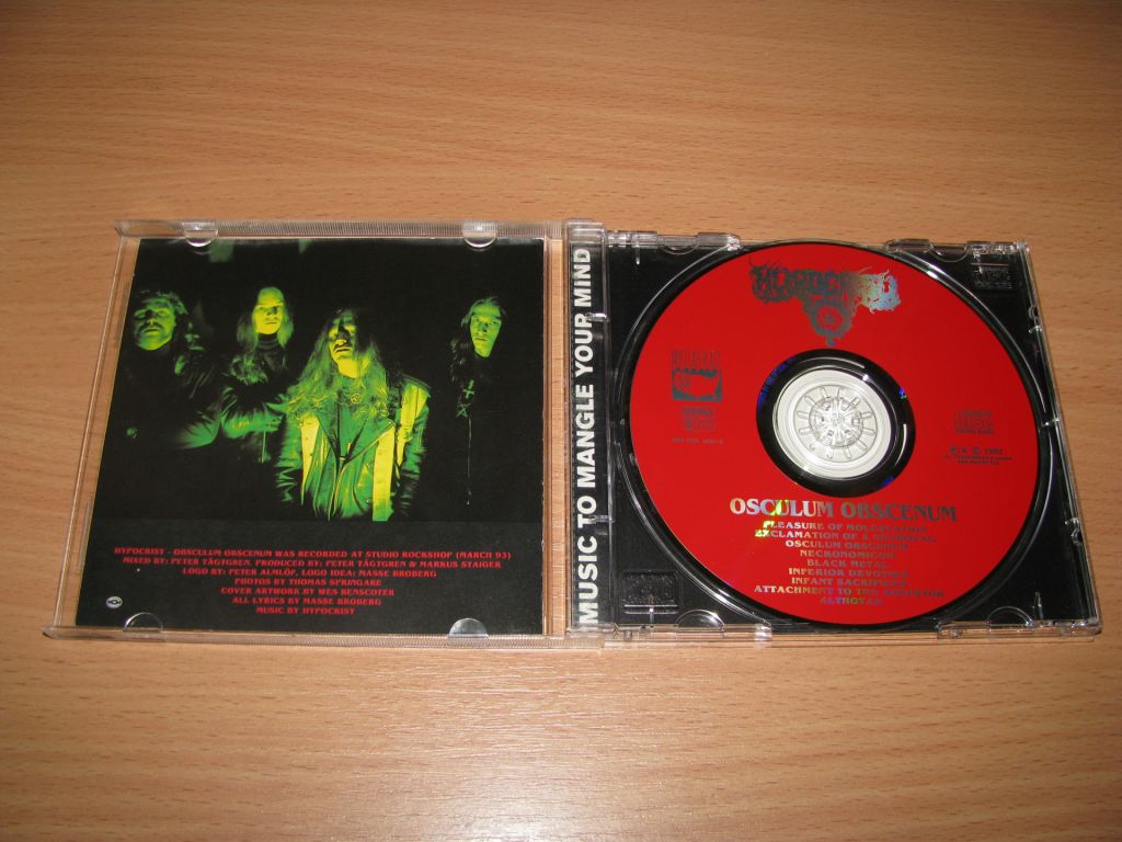 HYPOCRISY - Osculum Obscenum      (1993 Nuclear Blast 1st press,USA) - фото фото фото 1
