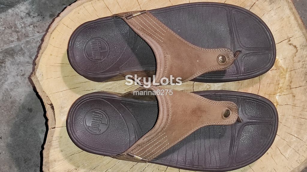 FITFLOP~ ШЛЁПАНЦЫ ВЬЕТНАМКИ НАТУРАЛЬНАЯ КОЖА~р 45 - фото фото фото 3