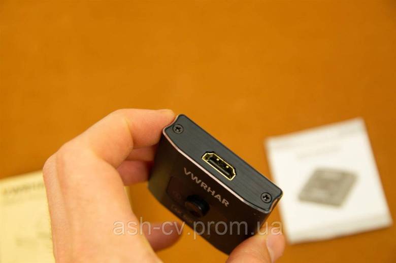 Спліттер, світильник, перемикач, HDMI, VWRHAR, HW-002, 4K, 3D - фото фото фото 2