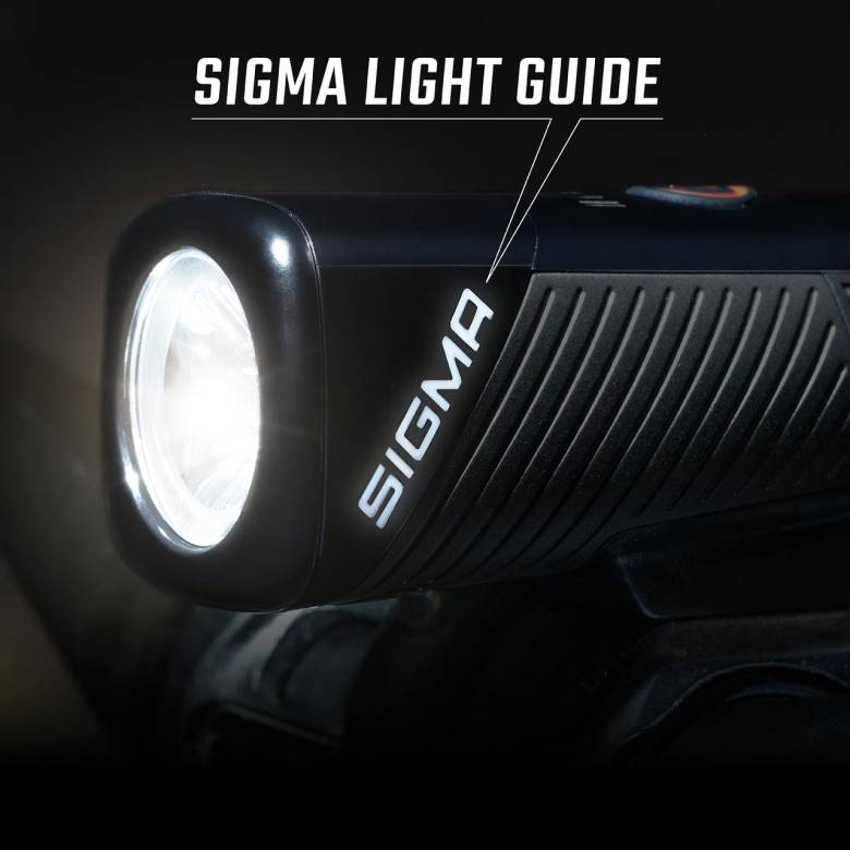 Фара передня Sigma Buster 800 FL чорний (OBP980) - фото фото фото 1