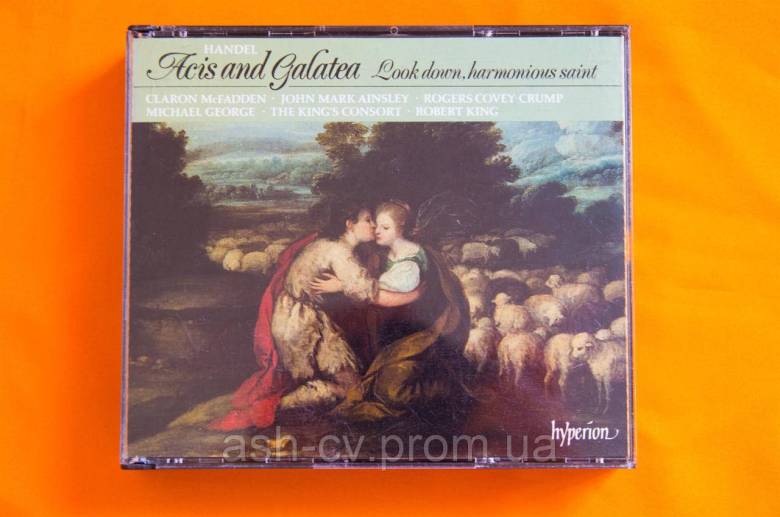 Музичний диск CD. HANDEL ACIS and GALATEA 1990 (2cd) - фото фото фото 1