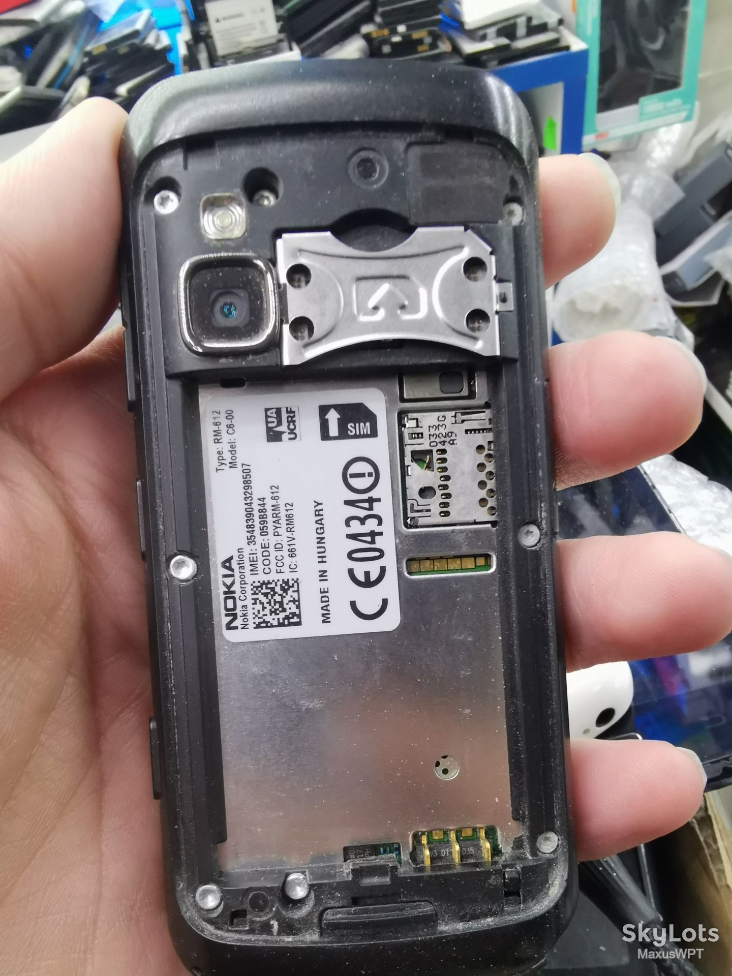 #1453 sklad Nokia C6 c 6 black - фото фото фото 3