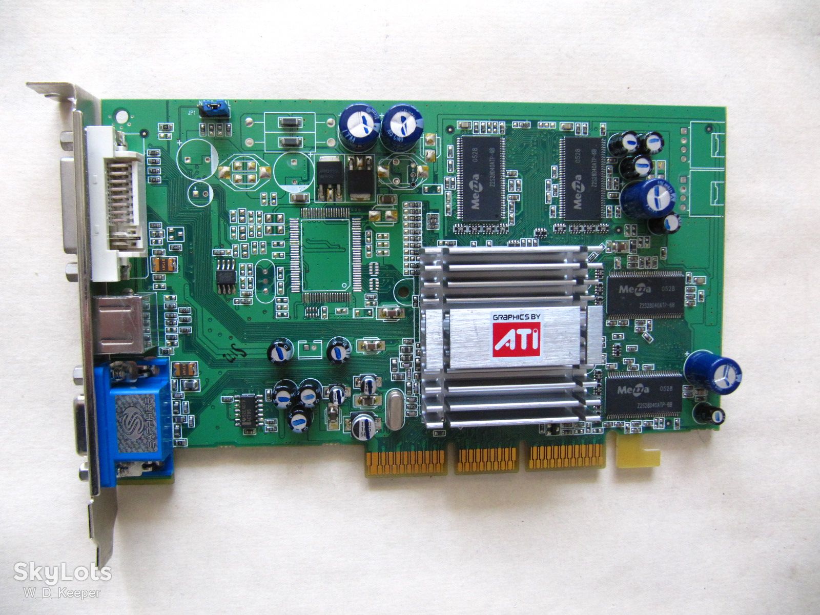 Sapphire Radeon 9250 128Mb V/D/VO, AGP робоча в чудовому стані - фото фото фото 0