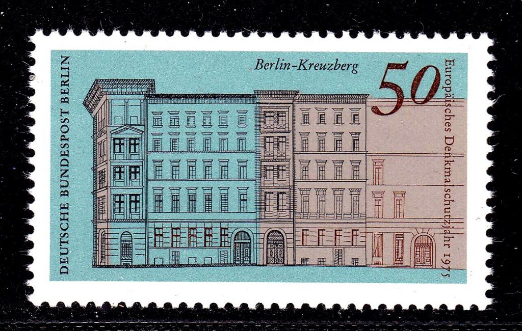 Германия - Берлин  1975 г MNH -  архитектура - фото фото фото 0