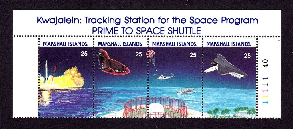 Космос . Маршаллы 1988 г   MNH - сцепка - SPACE SHUTTLE - фото фото фото 0