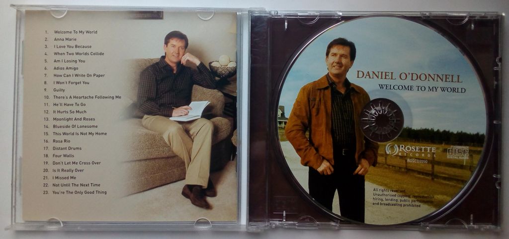 Daniel O’Donnell - Welcome To My World 2004  (фирменный диск) - фото фото фото 1