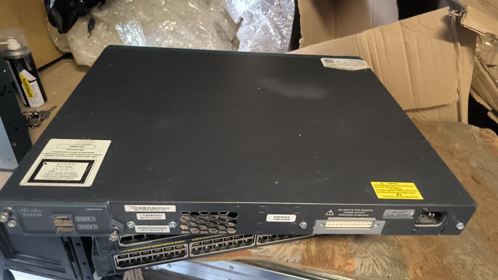 Комутатор Cisco WS-C2960S-48LPS-L S Series POE+ - фото фото фото 3
