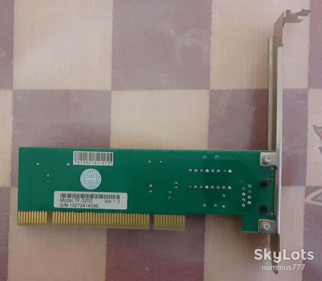 Мережева карта TP-LINK TF-3200 100M PCI Тест ОК - фото фото фото 1
