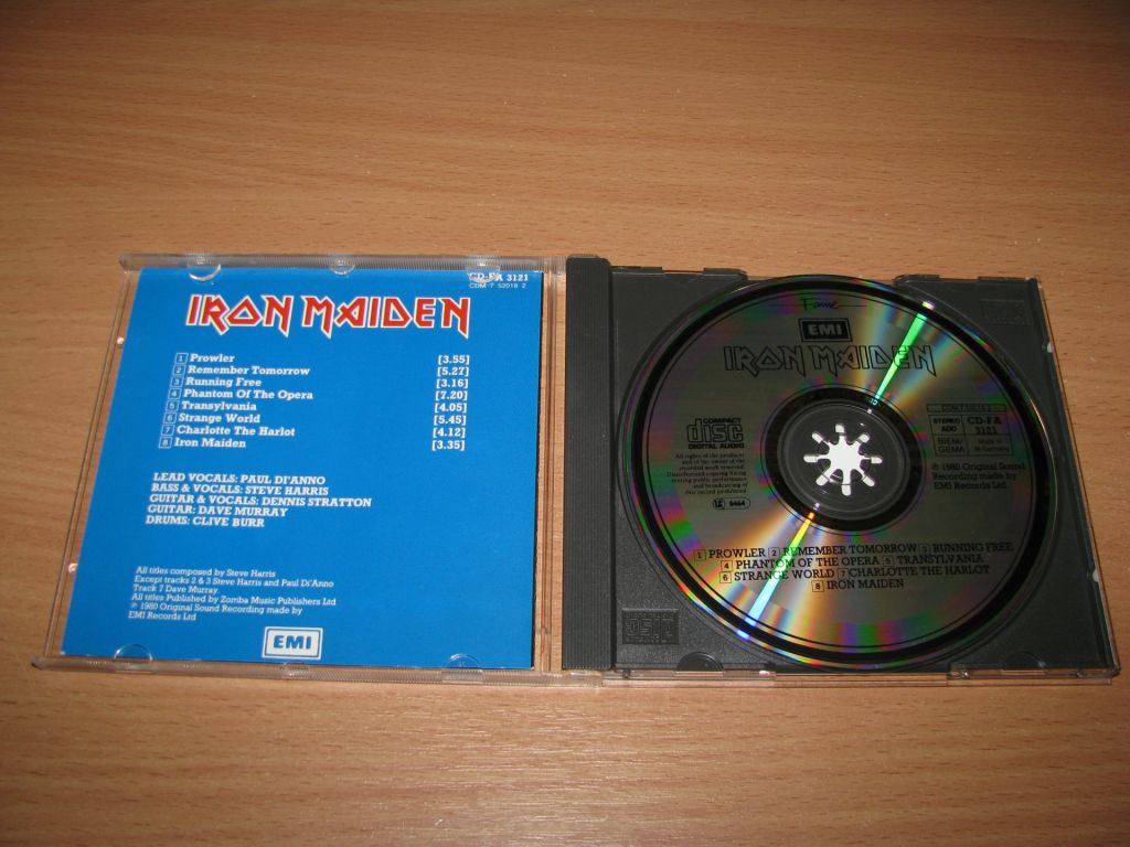 IRON MAIDEN - Iron Maiden   (1980 EMI 1st press,W.Germany) - фото фото фото 1