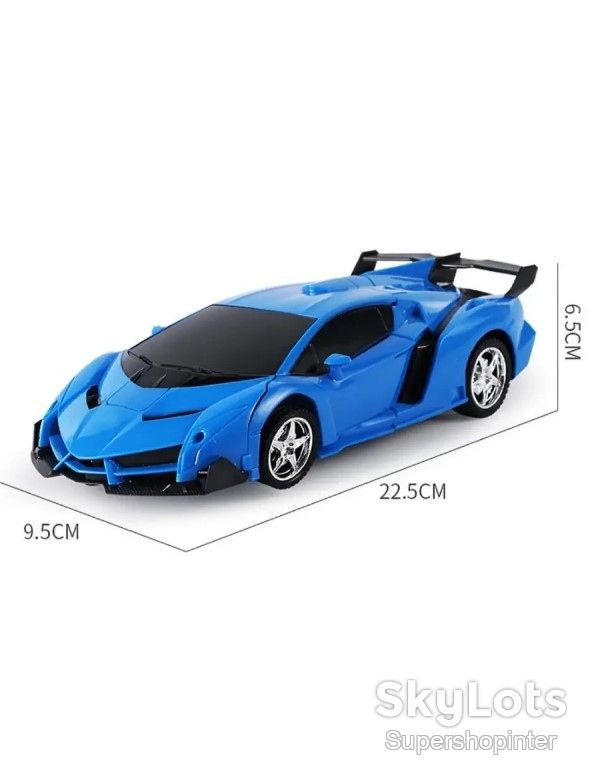 Машинка-трансформер с пультом Lamborgini / Машина трансформер аккумуляторная на радиоуправлении - фото фото фото 2