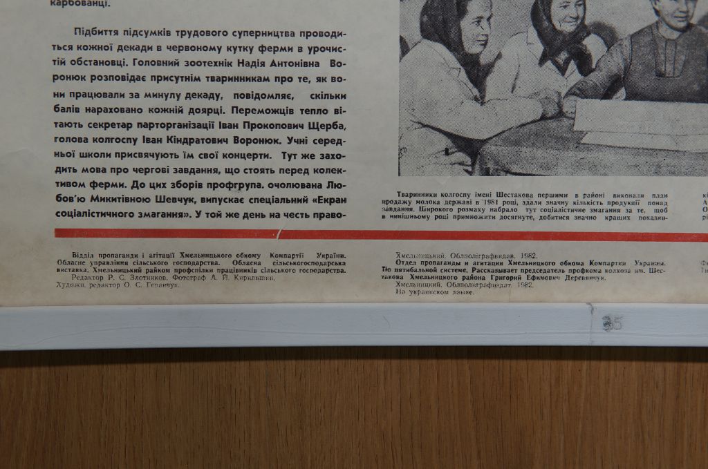 плакат животноводство - ударный фронт хмельницкий 1981 №8149 - фото фото фото 2