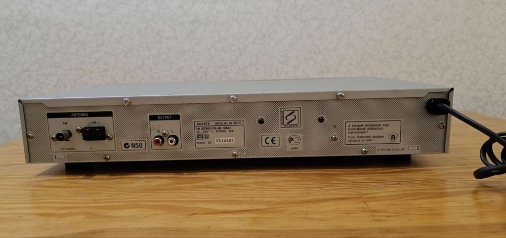 Тюнер SONY FM STEREO FM/AM TUNER ST SE 370 - фото фото фото 1