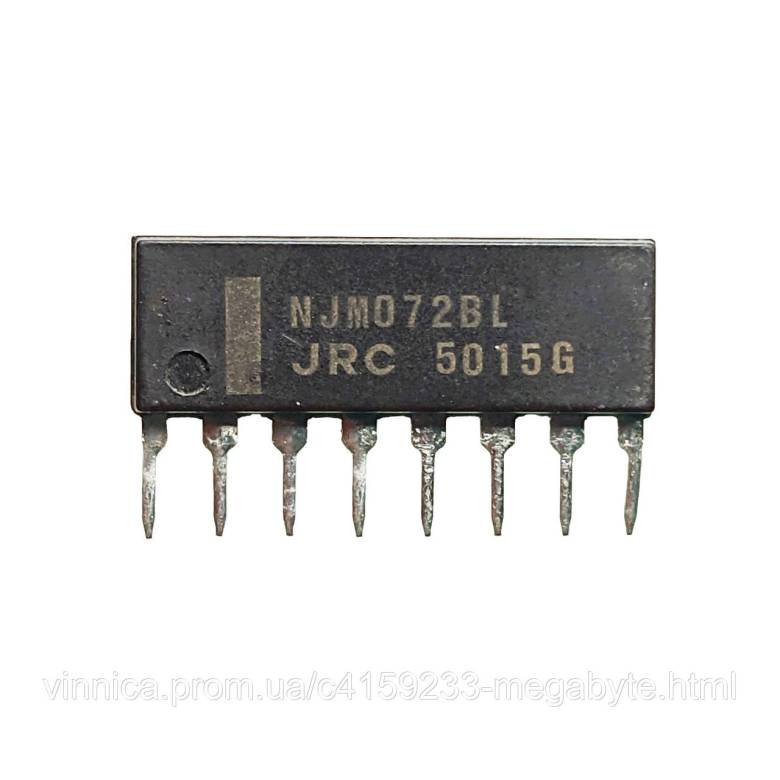 Мікросхема JRC NJM072BL (SIP8) - фото фото фото 0