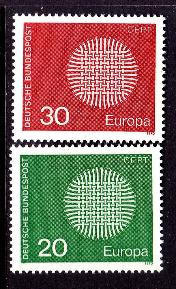 Германия   1970 г  MNH - EUROPA CEPT - фото фото фото 0