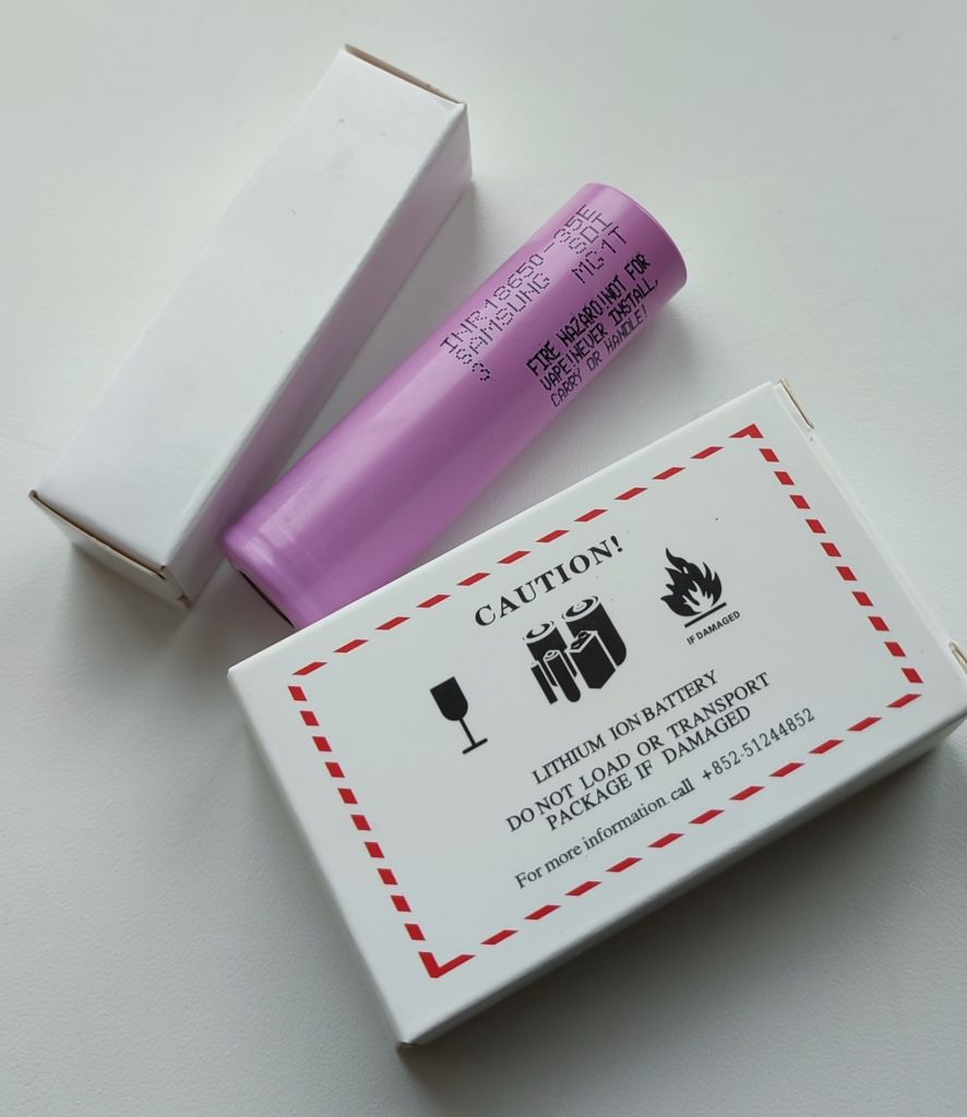 Нові акумулятори оригінал Samsung INR18650-35E 3350 mAh - фото фото фото 0