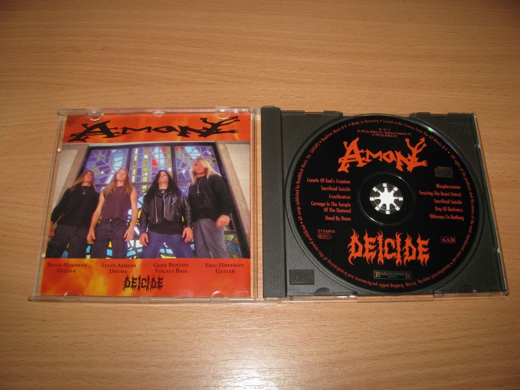 DEICIDE - Amon: Feasting The Beast   (1993 Roadrunner Germany) - фото фото фото 1