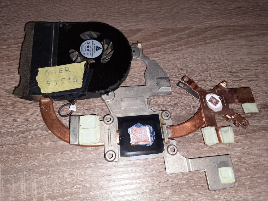 Система охолодження Acer Aspire 5551G - фото фото фото 0