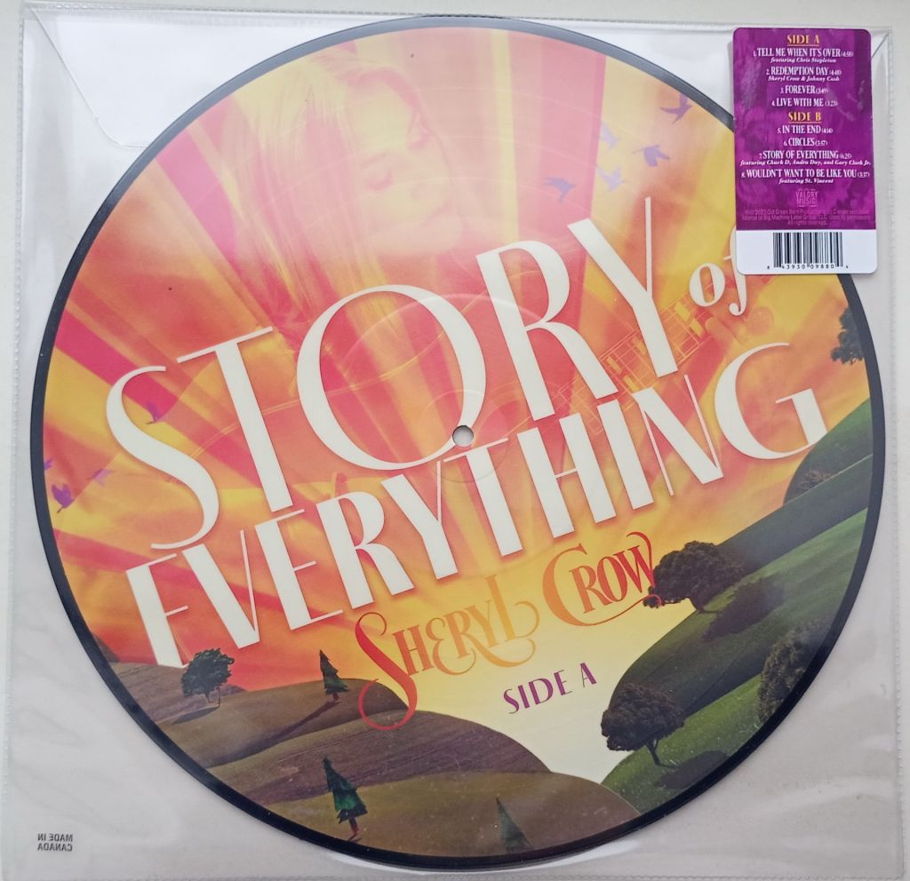 SHERYL CROW Story Of Everything LP Picture Disc M/Новий, не слуханий - фото фото фото 0