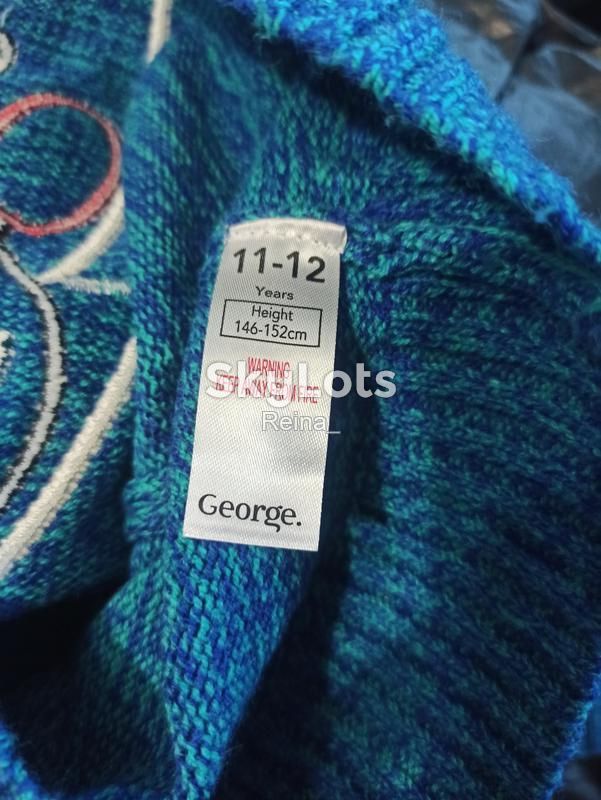 Новорічний светр для дівчинки george - фото фото фото 5