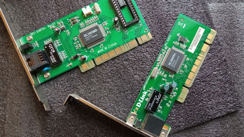 Сетевая карта PCI , двух видов - фото фото фото 0