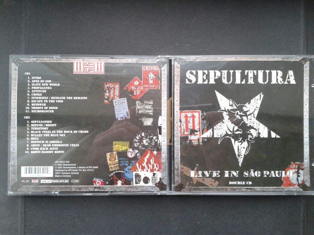 Sepultura - Live In Sao Paulo  (2CD) - фото фото фото 0