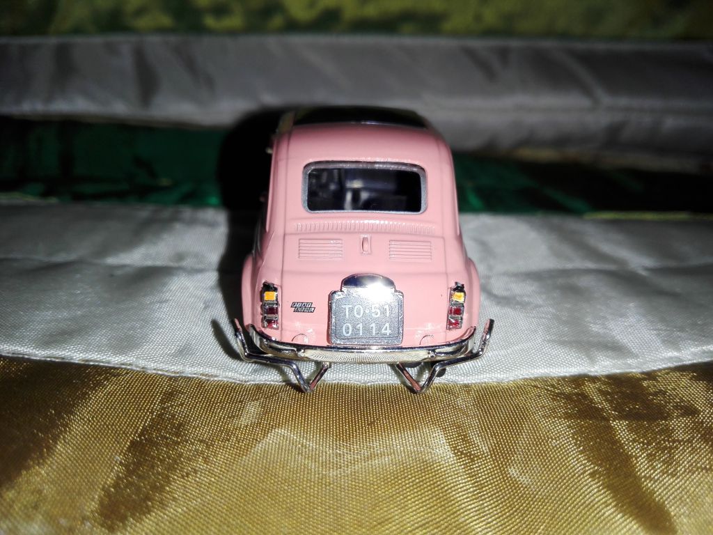 1/43 FIAT-500D. Cararama. - фото фото фото 6