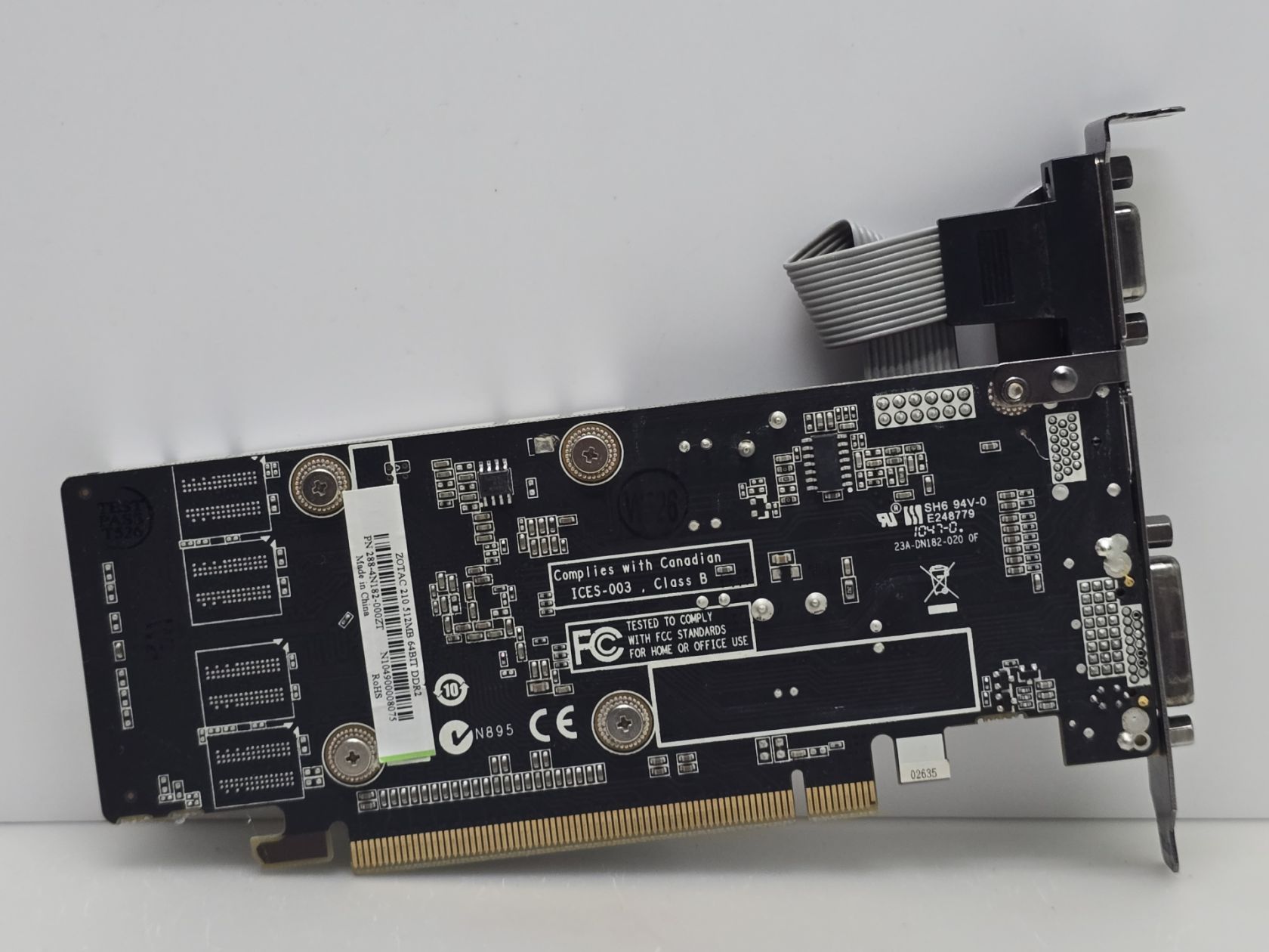 Відеокарта Zotac GeForce G210 512MB  (GDDR2,64 Bit,HDMI,PCI-Ex,Б/у) - фото фото фото 2