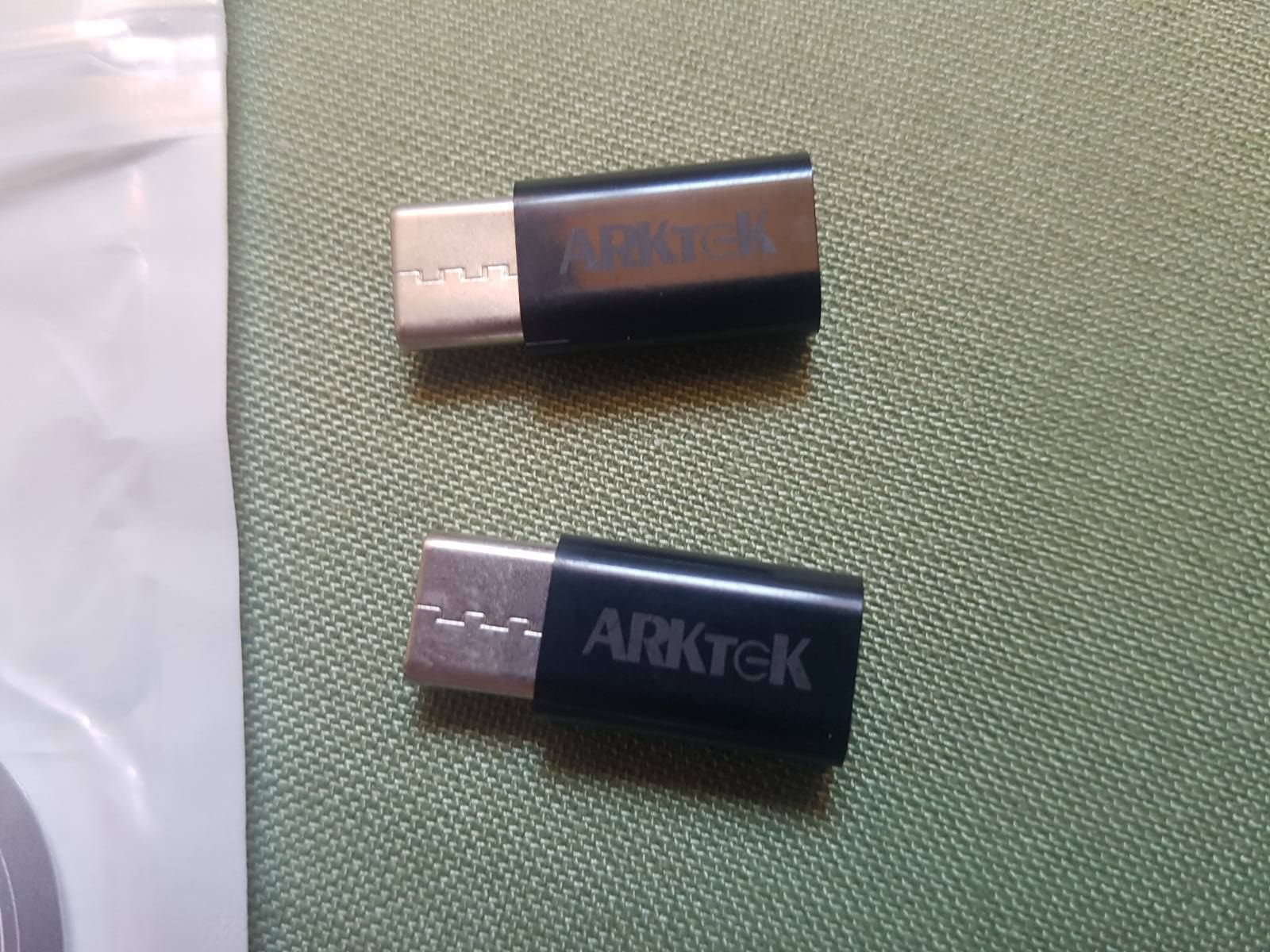 Переходник-адаптер microUSB на Type-C 2-шт. из Германии - фото фото фото 1